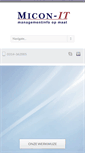 Mobile Screenshot of micon-it.nl