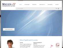 Tablet Screenshot of micon-it.nl